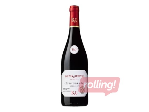 Sarkanvīns B&G Cotes du Rhone, 14%, 0.75l