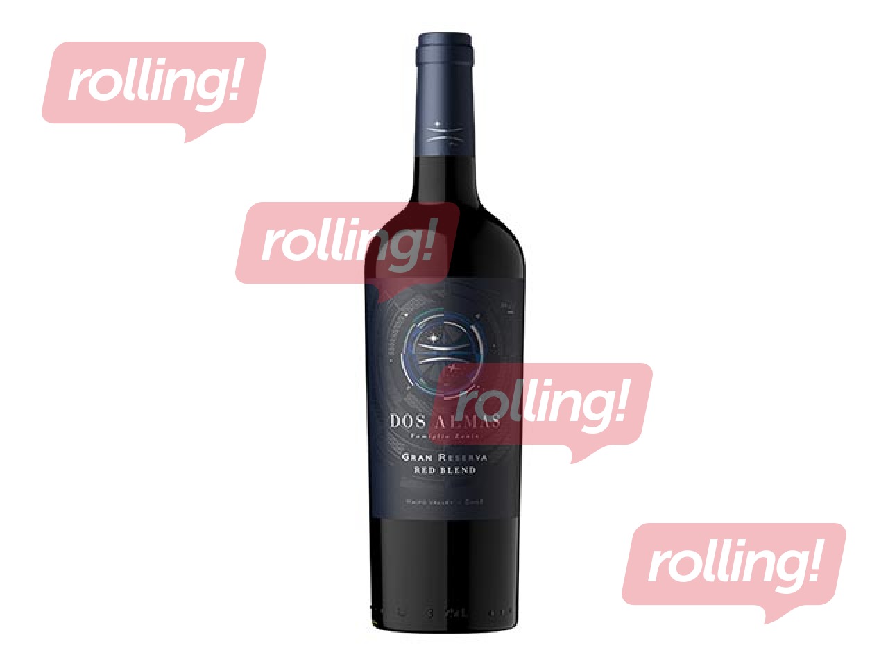 Sarkanvīns Dos Almas Gran Reserva Red Blend, 13%, 0.75l