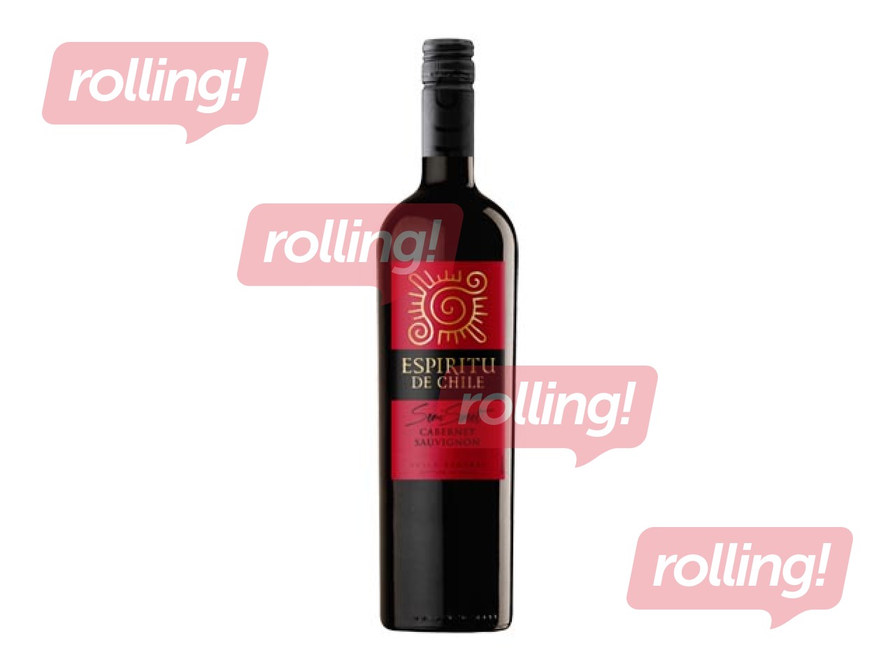 Sarkanvīns Espiritu De Chile, Cabernet Sauvignon, Semi-sweet, 12%, 750ml