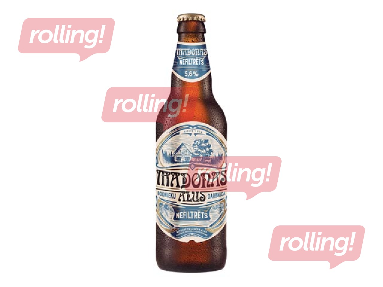 Alus Madonas nefiltrētais, 5.6%, 0.5L (Taras depozīts iekļauts cenā)