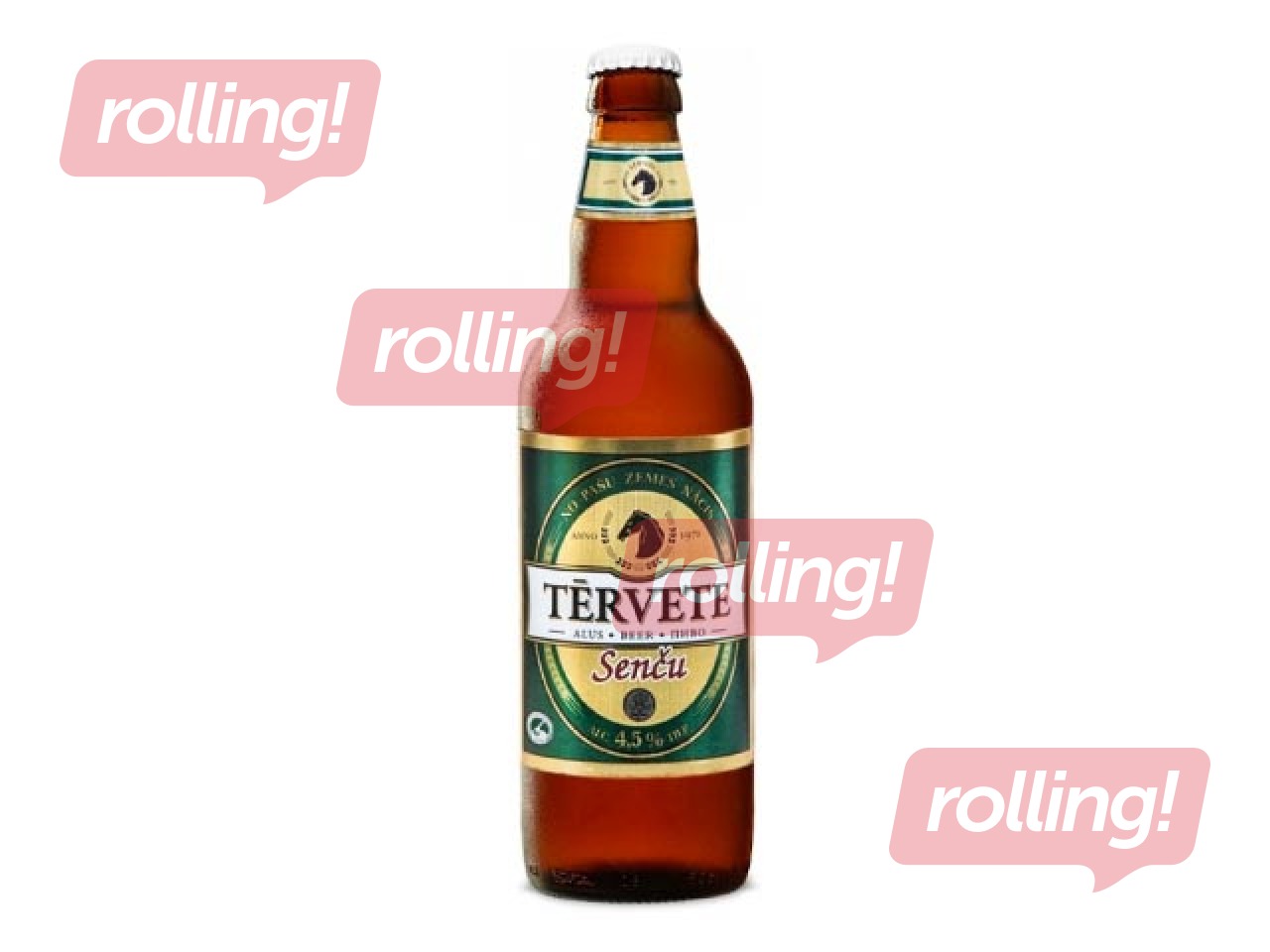 Alus Tērvetes senču, 4,5% 0.5l (Taras depozīts iekļauts cenā)