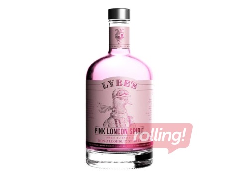Bezalkoholisks džins Pink London Spirit, Lyre's, 700ml (Taras depozīts iekļauts cenā)