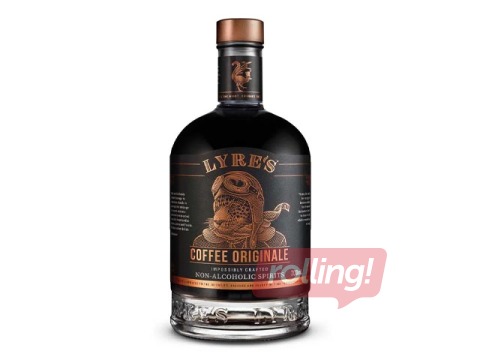 Bezalkoholisks liķieris Coffee Originale, Lyre's, 700ml (Taras depozīts iekļauts cenā)
