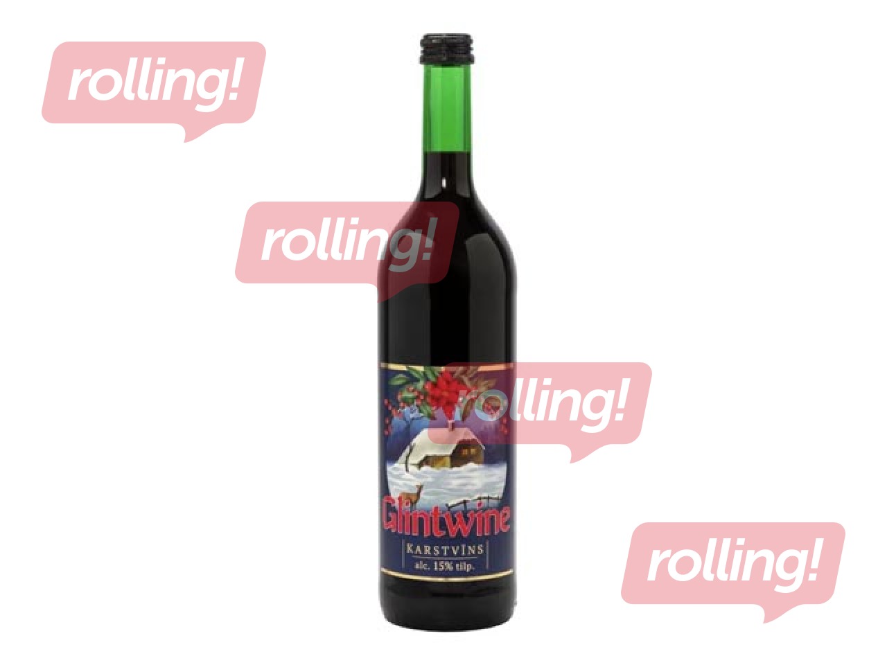 Karstvīns Glintwine, 15%, 0,75l