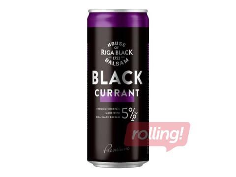 Kokteilis Black Balsam Currant, 5%, 0.33l 