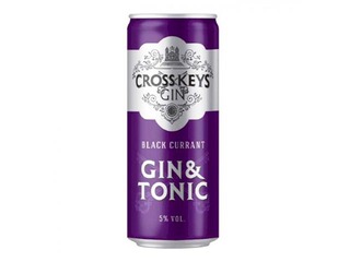 Kokteilis Cross Keys Black Currant & Tonic, 5%, 0.33l
