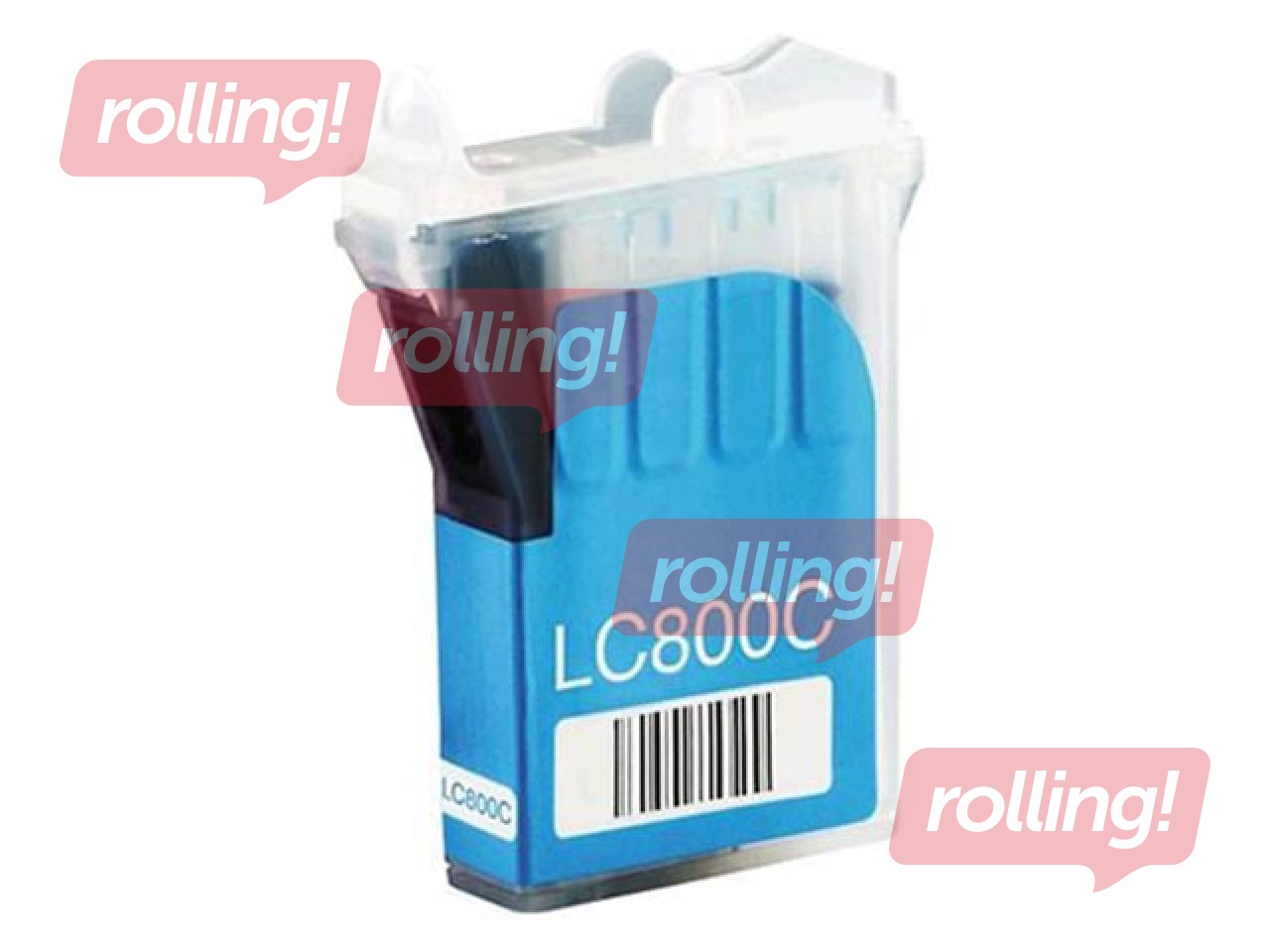 Tintes kasete Brother LC800, ciānzila, (400 lpp.)