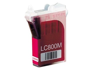 Tintes kasete Brother LC800, fuksīna sarkana, (400 lpp.)
