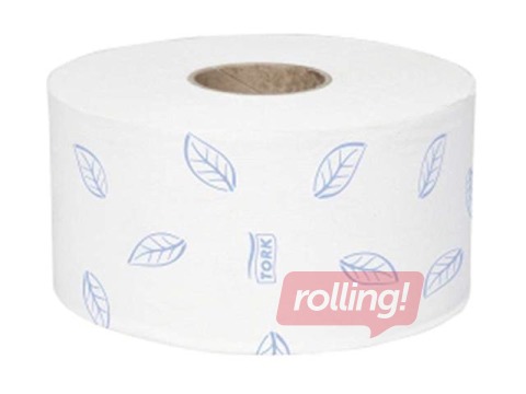 Tualetes papīrs Tork Premium Mini Jumbo T2, 12 ruļļi, 2 slāņi, balts