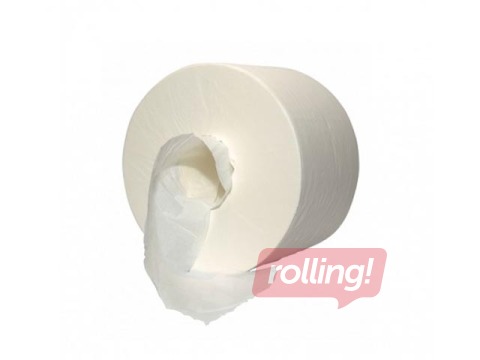 Tualetes papīrs JUMBO Smart One Centerfeed 180m, 818 loksnes, 6 ruļļi, 2 slāņi, balts