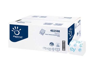 Tualetes papīrs Papernet Superior 402598, 2 slāņi, V locījums, 11 x 21 cm, 40 paciņas