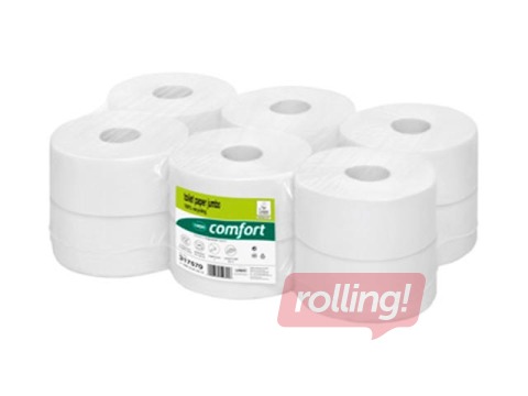 Tualetes papīrs Wepa Satino Comfort, 120m, 3 slāņi, 12 ruļļi 