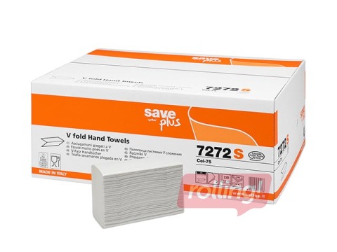 Tualetes papīrs loksnēs Celtex Save Plus, 36 paciņas x 250gab., 2 slāņi, jauktas šķiedras, balts