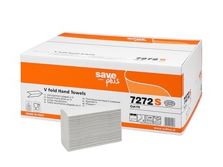 Tualetes papīrs loksnēs Celtex Save Plus, 36 paciņas x 250gab., 2 slāņi, jauktas šķiedras, balts