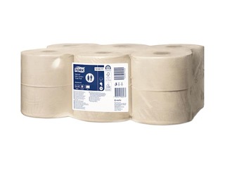 Tualetes papīrs Tork Mini Jumbo Advanced T2, 12 ruļļi, 2 slāņi, dabiska krāsa