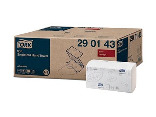 Papīra dvieļi Tork Advanced ZZ H3 290143, 15 pac., 2 slāņi, balti