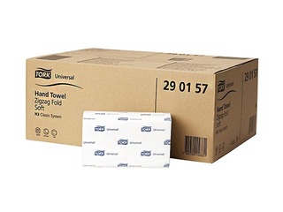Papīra dvieļi Tork Universal H3, 15 pac., 1 slānis, balti