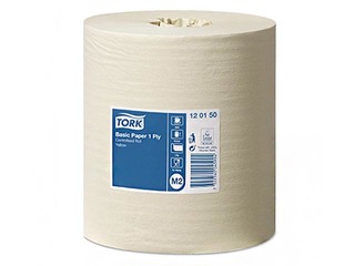 Papīra dvieļi Tork Universal M2, 6 ruļļi, 1 slānis, dzelteni