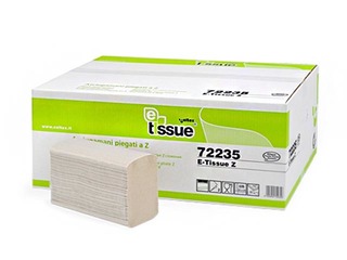 Roku salvetes ECO E- Tissue Z2 (šaurās 8cm) 