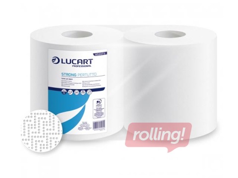 Industriālais papīrs Lucart Strong Pertutto, 2 slāņi, 2 ruļļi