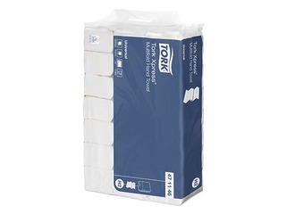 Papīra dvieļi Tork Xpress Multifold H2, 20 pac., 2 slāņi, balti
