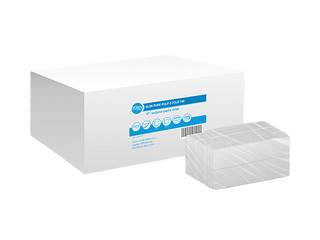 Papīra dvieļi loksnēs Kliin, Pure Pulp Z Fold, H2, 2 slāņi, 150 loksnes, 25 paciņas