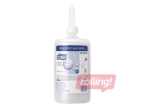 Šķidrās ziepes Tork S1 Premium Luxury Soft, 1l