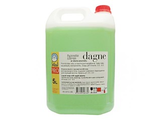 Šķidrās ziepes Dagne ar ābolu aromātu, 5 l
