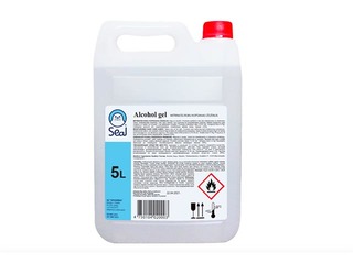Mitrinošs roku kopšanas līdzeklis Seal Alcohol Gel, 5l