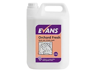 Ziepes ķermenim un matiem ar greifrūtu un mandarīnu aromātu Orchard Fresh, 5 l