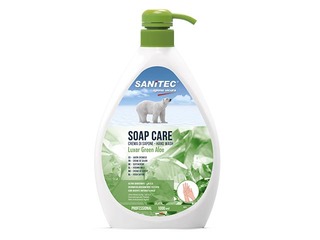 Šķidrās krēmziepes Sanitec Luxor Green Aloe, 1l