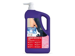 Roku mazgāšanas pasta Sanitec Industrial Gel, ar dozatoru, 5l