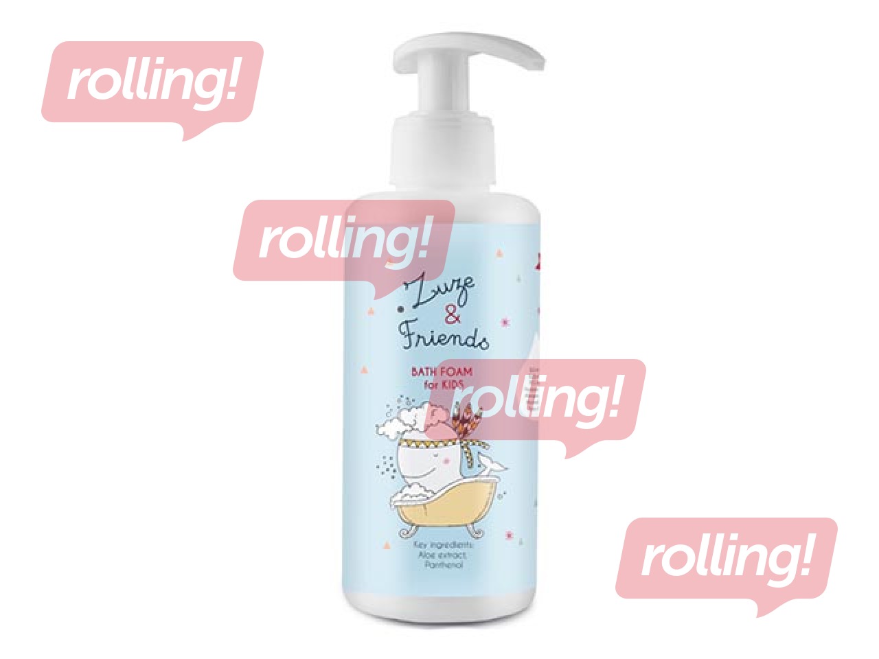 Vannas putas bērniem Zuze & Friends, 250ml