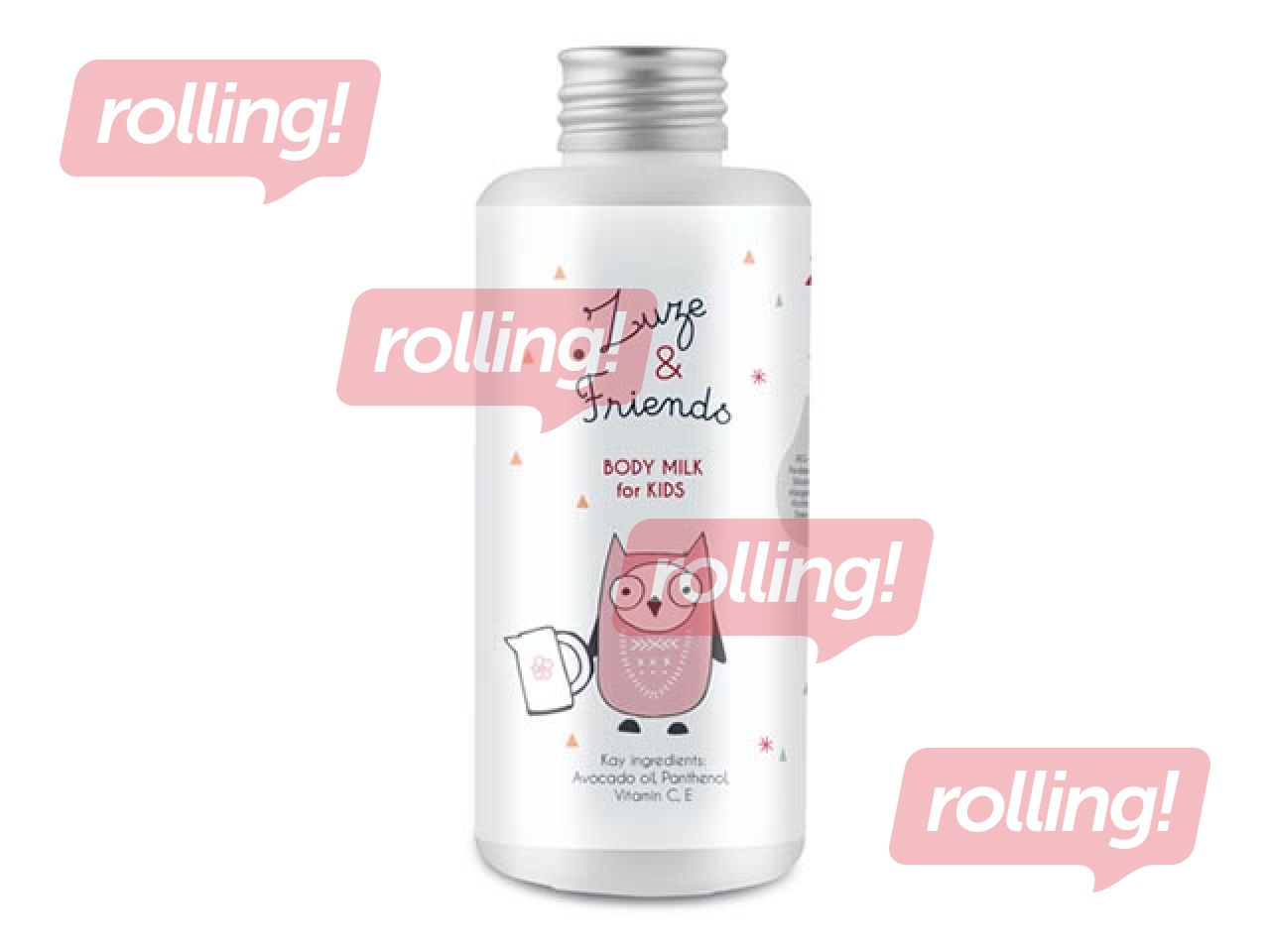 Ķermeņa pieniņš bērniem Zuze & Friends, 250ml