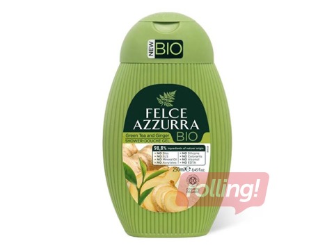 Dušas želeja Felce Azzurra Bio Green Tea & Ginger, 250ml