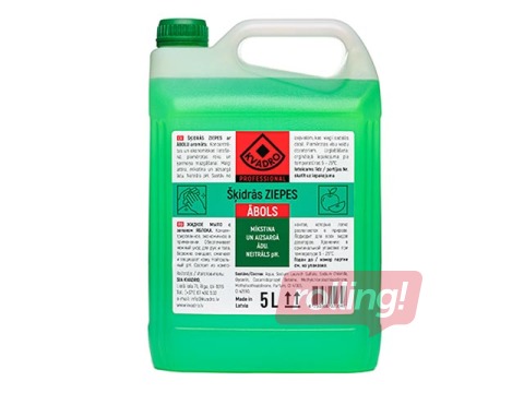 Šķidras ziepes Ābols Kvadro, 5l