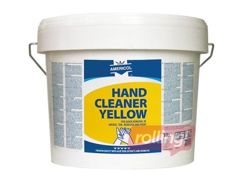 Roku mazgājmā pasta AMERICOL, Yellow, 10l