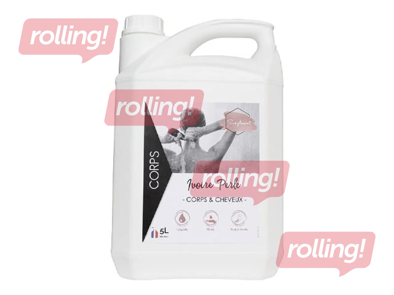 Dušas želeja Simplement-390, vaniļas, 5l (Hydrachim)