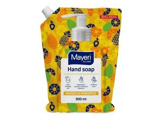 Šķidrās ziepes All-care, mango un ananāss, uzpildes iepakojums, Mayeri, 900 ml