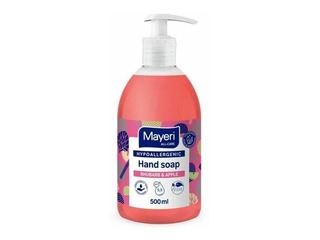 Šķidrās hipoalerģiskas ziepes, rabarbers un ābols, Mayeri, 500 ml