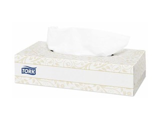 Kosmētiskās salvetes Tork Premium F1, 100 salv., 2 kārtas, baltas