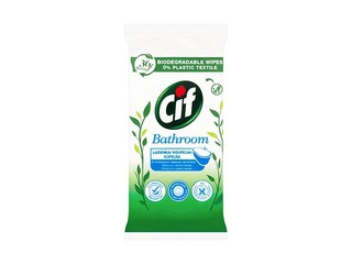Mitrās salvetes vannas istabas tīrīšanai Cif, 36 gab.