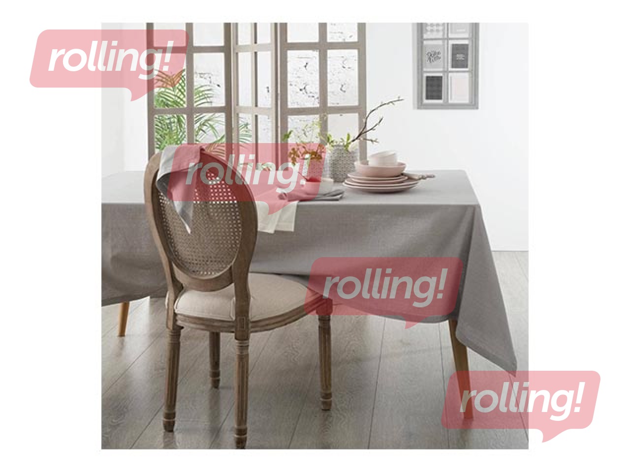 Galdauts Chambray, 240 x 140 cm, bēša/smilškrāsas