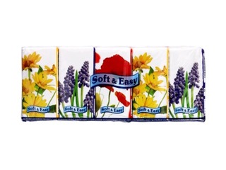 Kabatlakatiņi Soft & Easy, 3 slāņi, 10 paciņas