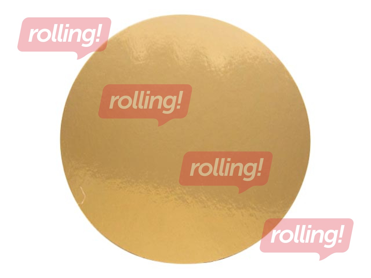 Paliktnis papīra, zelts/melns, ø16cm