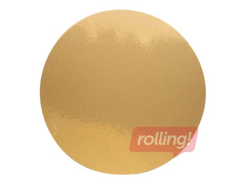 Paliktnis papīra, zelts/melns, ø16cm