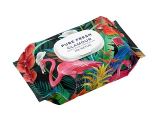 Mitrās salvetes, Naturelle, Pure Fresh, Glamour, 120 gab.