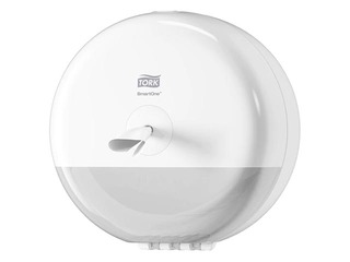 Tualetes papīra turētājs Tork SmartOne Mini T9, plastikāta, balts