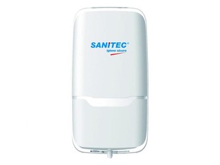 Automātiskais turētājs šķidrajām ziepēm/dezinfektantiem Sanitec, balts, 1l