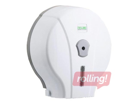 Tualetes papīra turētājs Vialli T2, Mini Jumbo, balts